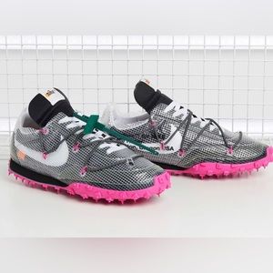 Off White WMNS Waffle Racer Fuchsia Size 8 W, Men’s 6.5